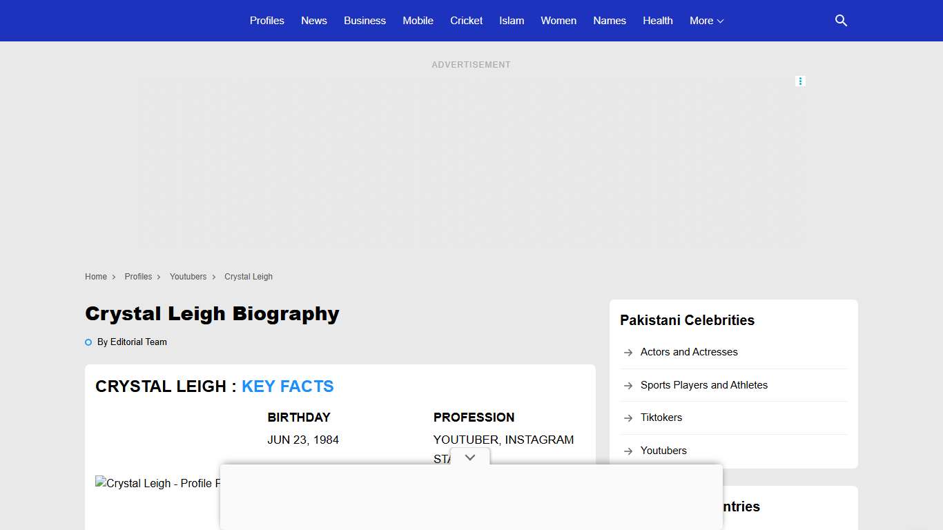 Crystal Leigh Age, Husband, Family & Biography